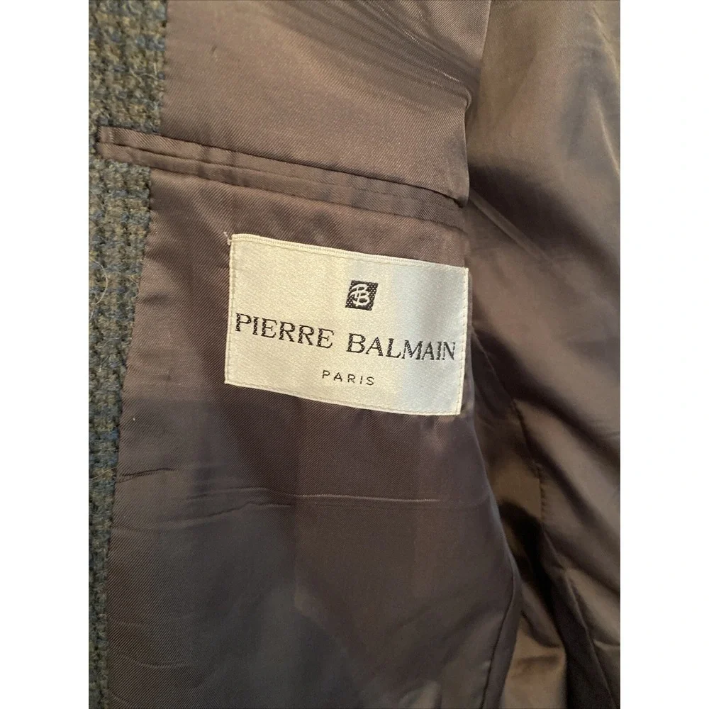 Pierre Balmain Wool Alpaca Blazer Jacket‎ Size 42R